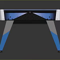Table Soccer Billiard Pool Table Pool Club Billiard Rack Billiard Table Items 3d model