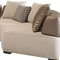 Modern Multiplayer Sofa Minotti Sofa 3d model
