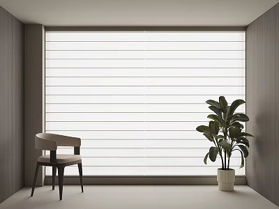 Modern venetian blinds 3d model