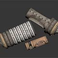Precision Mechanical Equipment With Intricate Dials Metallic Gears And Ornate Design