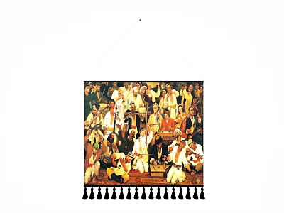 Ethnic style pendant ethnic minorities 3d model