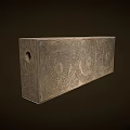Antique Metal Box With Intricate Carvings Of Mythical Characters And Animal Figures