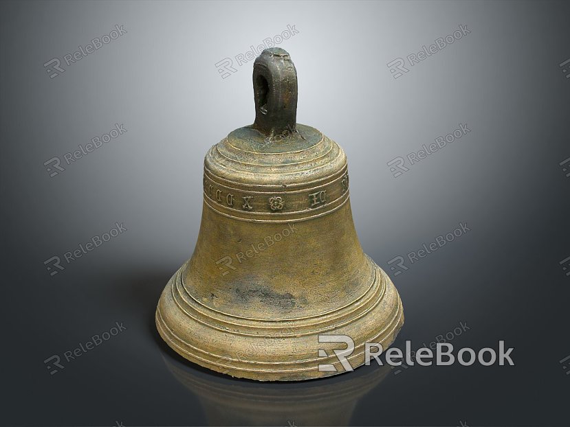 Chinese Bells, Bull Bells, Copper Bells model