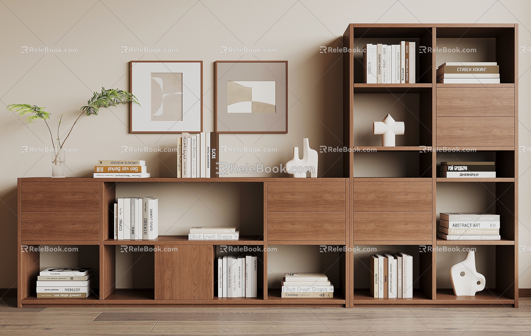 Bookcase 3d model