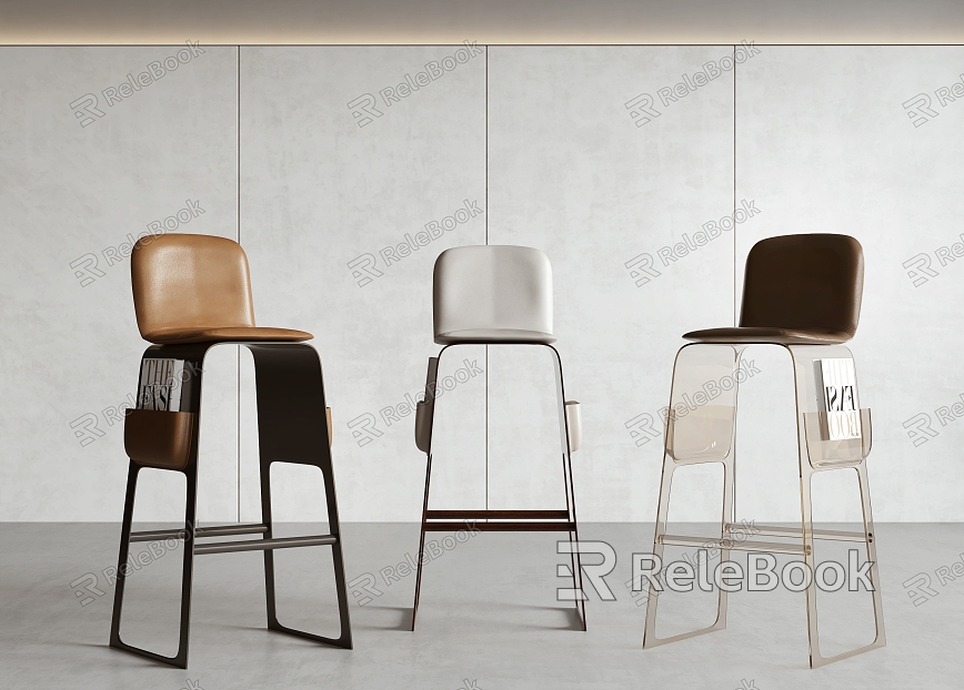 Modern Bar Chair model