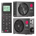 LG Dual Inverter Air Conditioner Fan System With Remote Control
