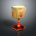 Table Lamp Industrial Table Lamp Homemade Table Lamp Industrial Wind Folding Table Lamp Lighting Lamps Lighting Fixtures 3d model