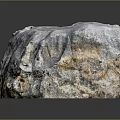Natural Wood Stone Raw Block With Rough Surface And Natural Texture Details