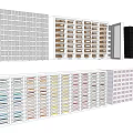 Multicolor Shoe Cabinet Designs With Multiple Shelves And Modern Storage Solutions