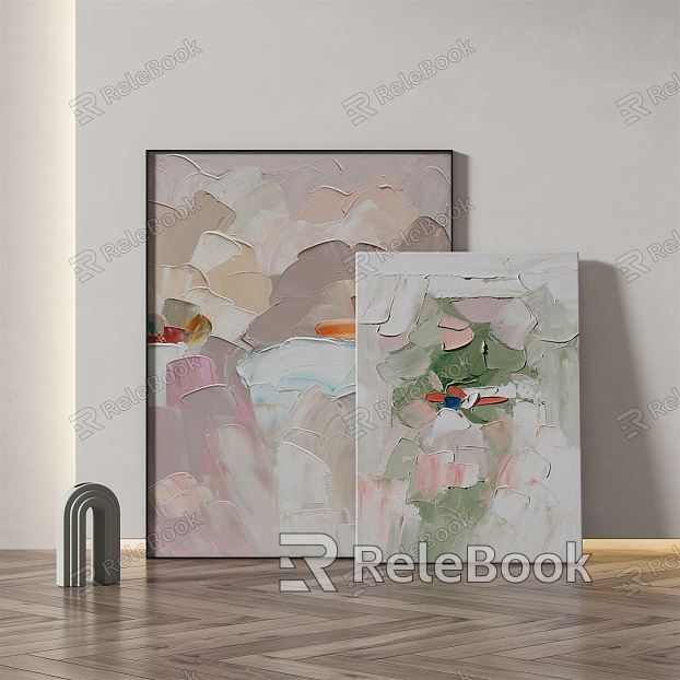 Modern abstract painting simple decorative painting model