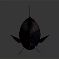 Modern fish salmon large scale salmon nuke salmon 3d model