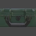 High Quality Green Durable Weapon Storage Case With Secure Locking System 3d model