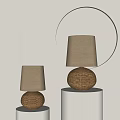 Wind Table Lamp 3d model