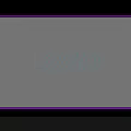 Purple 3D Mirror Frame Featuring Stripes And LOGO Text Reflection Effect