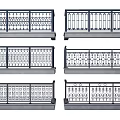 Decorative Metal Balcony Railings With Various Ornate Patterns And Different Designs