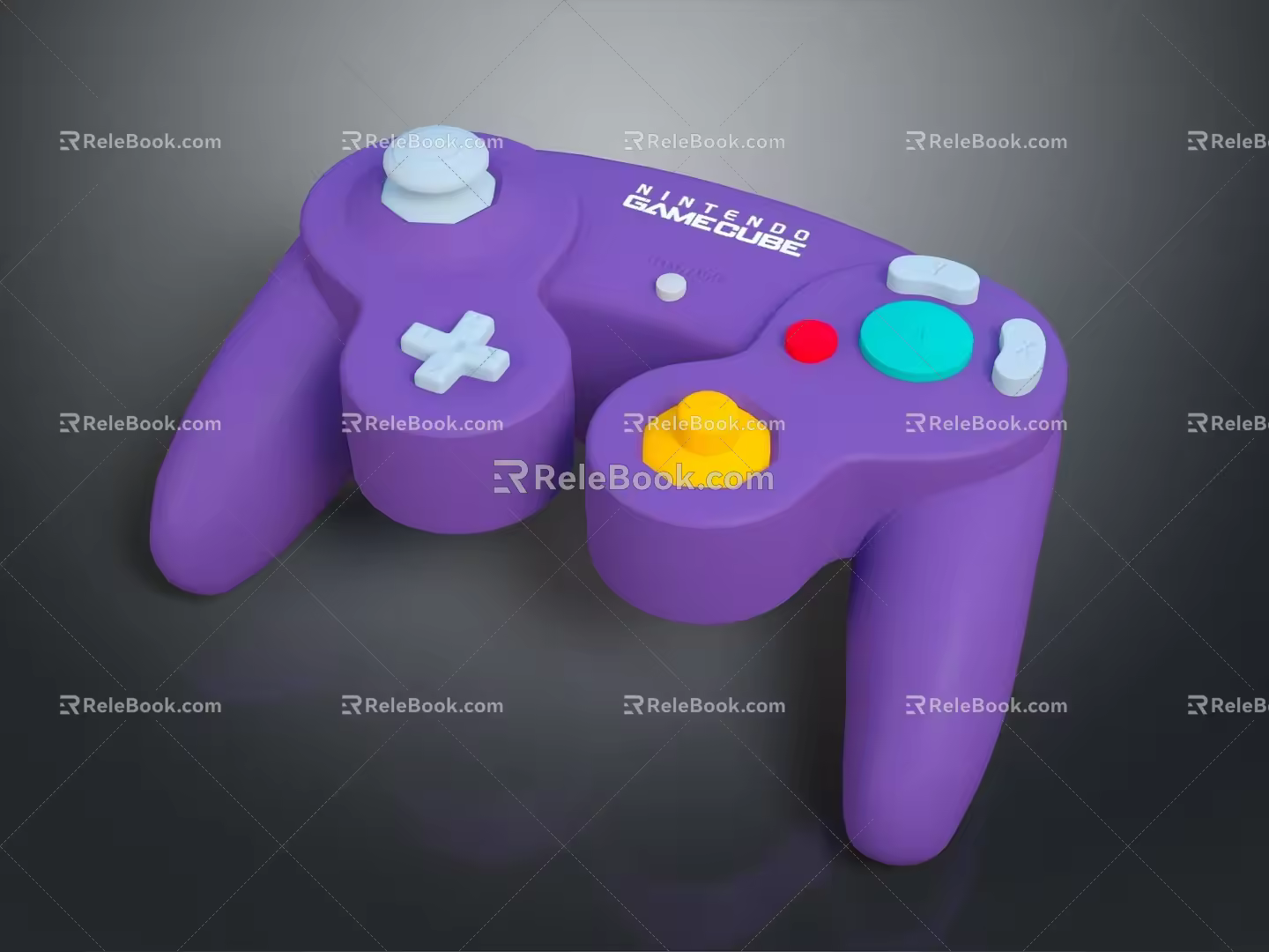 Modern Gamepad Wireless Gamepad Game Console Accessories Handle 3d model
