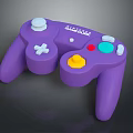 Modern Gamepad Wireless Gamepad Game Console Accessories Handle 3d model