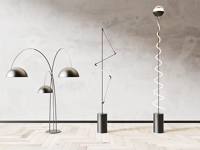 Modern floor lamp Simple floor lamp 3d model