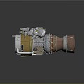 Modern Engine Racing Engine Racing Engine Car Engine 3d model