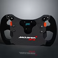 McLaren P1 Carbon Fiber Racing Steering Wheel With Buttons And Display Screen
