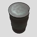Industrial Equipment Green Rustic Metal Barrel For Industrial Storage Applications