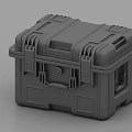 Hardware Tools Hard Shell Toolbox Durable Storage Case With Locking Latches And Handle