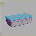 Transparent Storage Box Storage Box Storage Box Plastic Storage Box 3d model