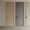 Modern Interior Swing Doors In Multiple Colors With Different Design Styles