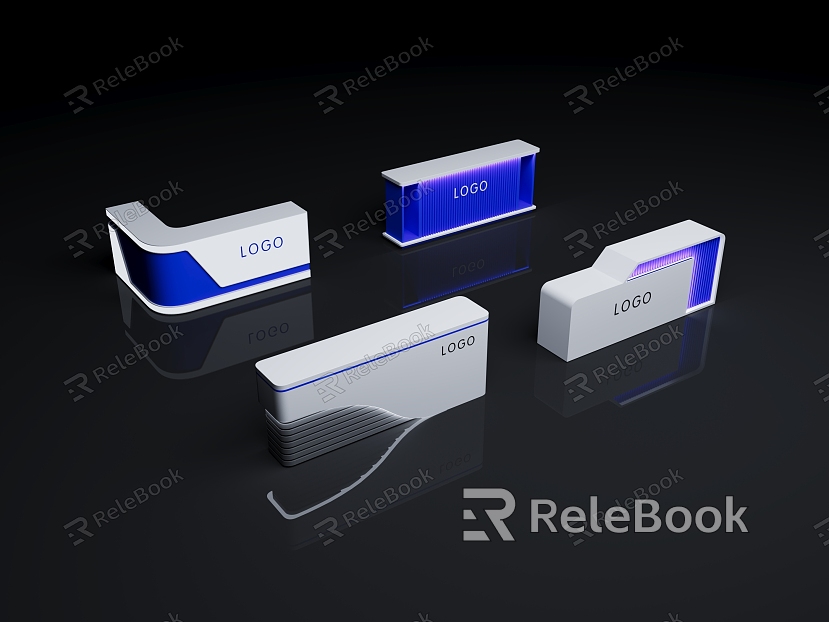 Reception Desk model