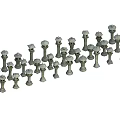 Wooden And Stone Decorative Posts In Various Sizes For Home Decor