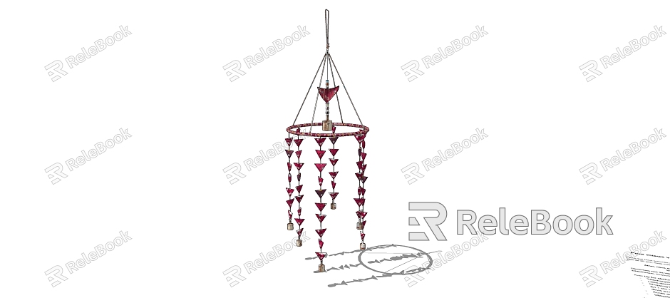 modern wind chimes model