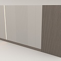 Simple background wall 3d model