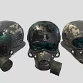Sci-Fi Mercenary Helmet 3d model
