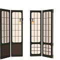 CCD hotel screen partition combination 3d model