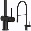 Modern Stainless Steel Kitchen Faucets With Flexible Spout And Handle Design