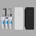 Modern direct drinking machine water purifier water purifier core 3d model