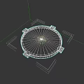 Round Metal Manhole Cover With Secure Fixing Parts For Road Infrastructure