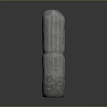 Modern Columns Stone Columns Stone Columns 3d model