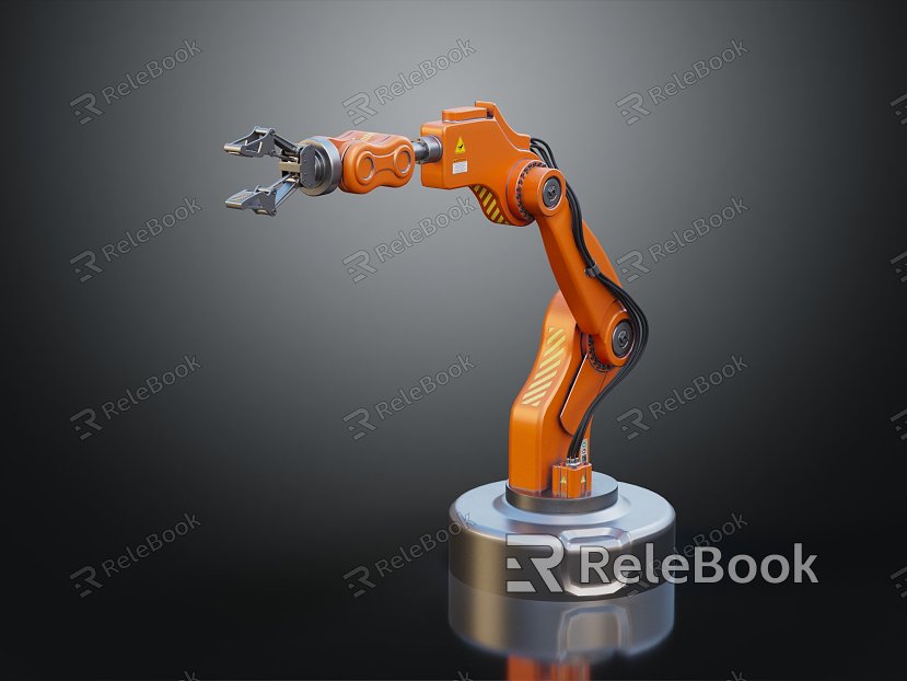 Modern Robot Arm Robot Arm Mechanical Arm model