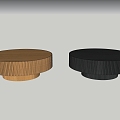 Tea table side table-silence-silence-middle ancient-silence 3d model