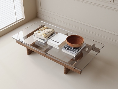 Modern coffee table model