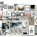 Diverse Wall Art Collection With Various Shapes And Decorative Styles For Home Decor