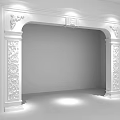 European style pass shape pass 3d model