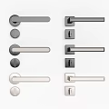 Modern Door Handle 3d model