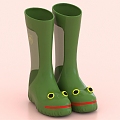 Children's Rain Boots Rain Boots Children's Rain Boots 3d model