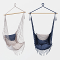 Nordic Hanging Chair Fabric Hanging Chair Hammock 3d model