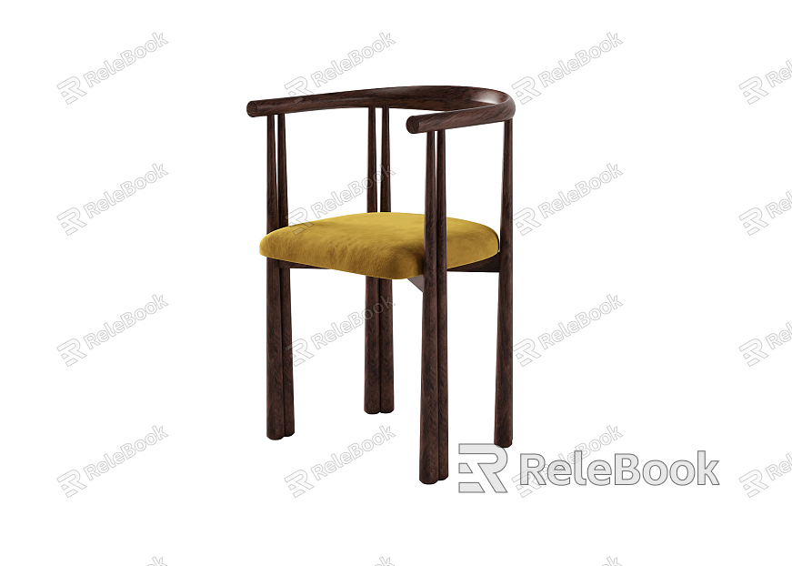 New Chinese style single chair model