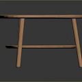 Modern Oval Shaped Wooden Coffee Table With Lower Mesh Shelf And Thin Legs