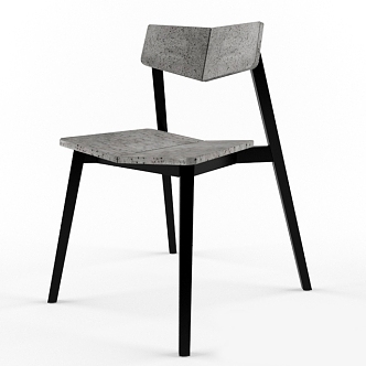 Chair Seat Stool Leisure Chair Single Chair 3d model