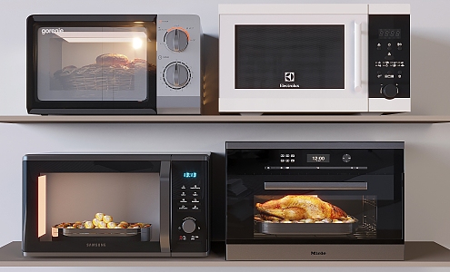 Microwave Smart Appliances 3d model